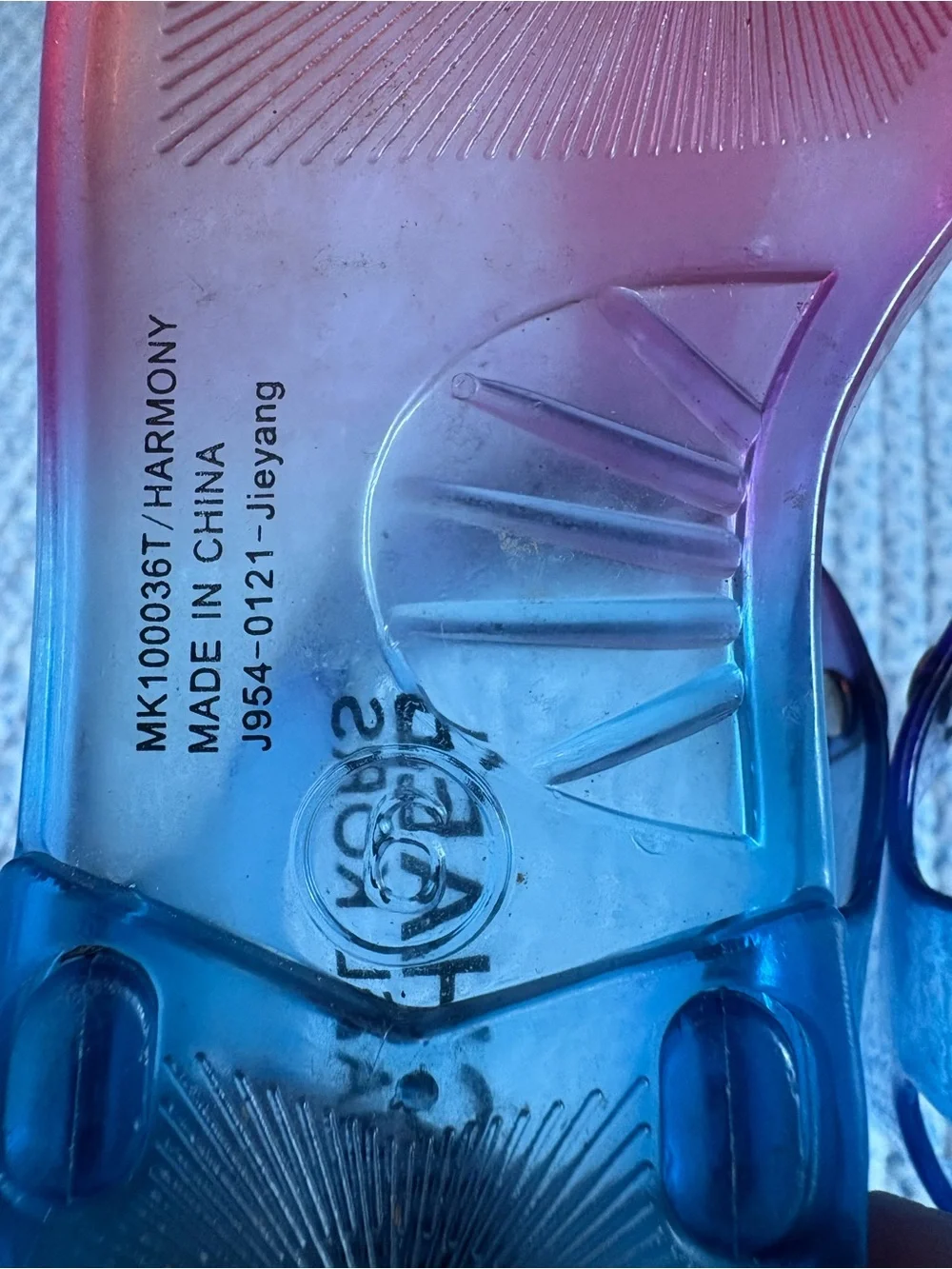 Michael Kors colorful jelly